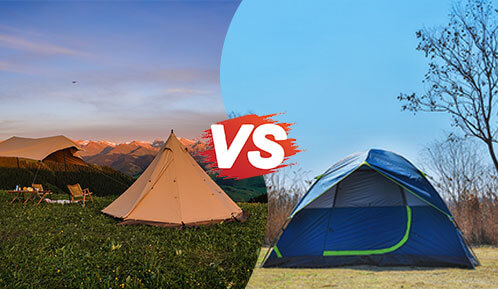 Difference Between Camping and Glamping