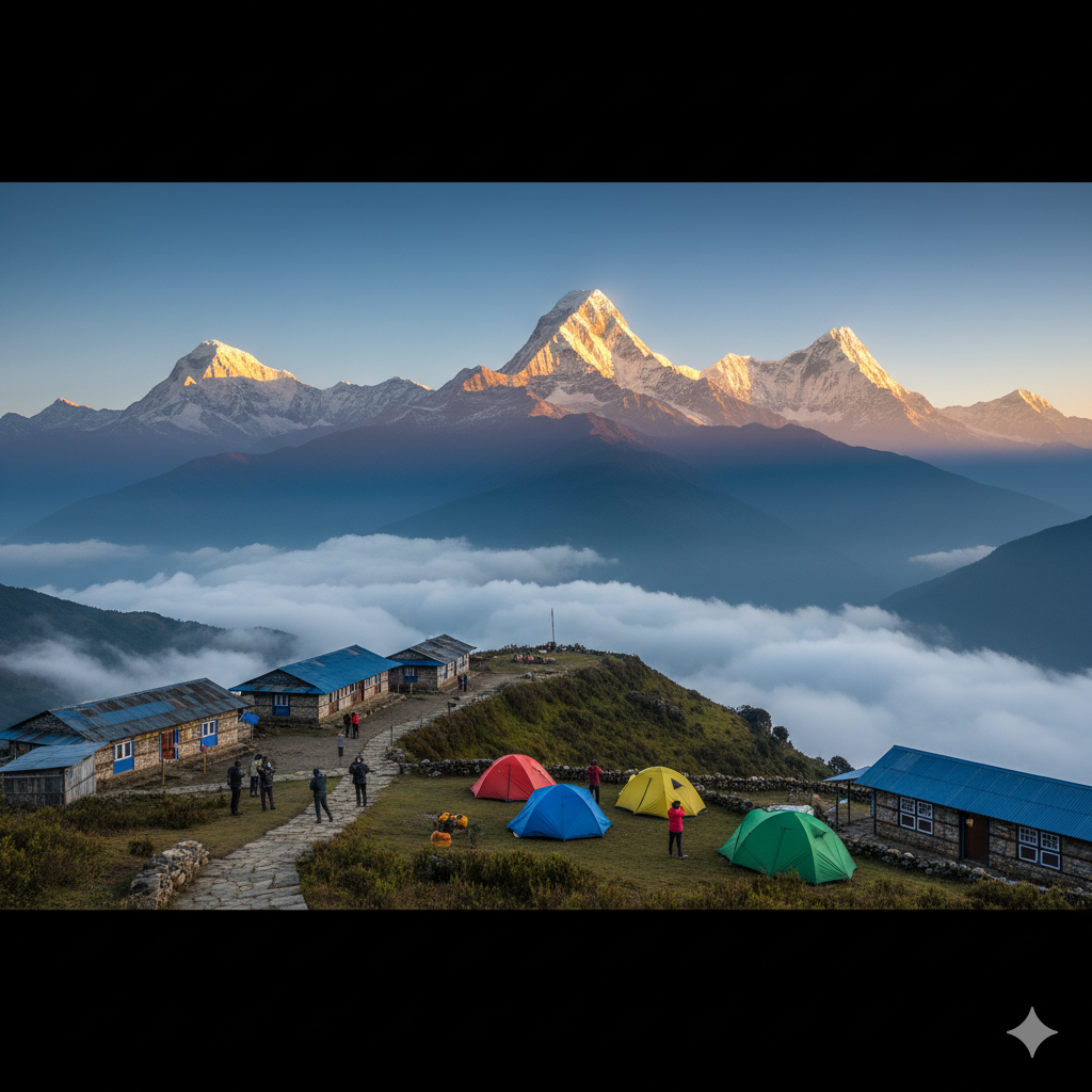 australian base camp is also one of the best camping places in nepal
